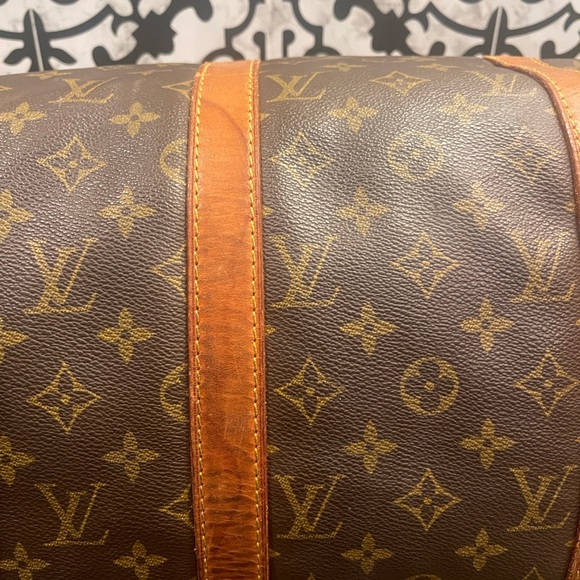 GUC Louis Vuitton Keepall 50 with Bag Tag, handle strap and Dust bag - Picture 6 of 15